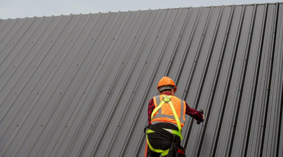 Professional metal roof installation services in Grant, CO